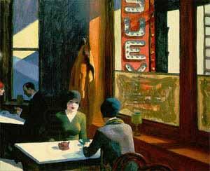 edward hopper Chop Suey oil painting picture